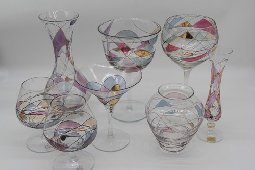 Pop art glas muster lucka - pop,