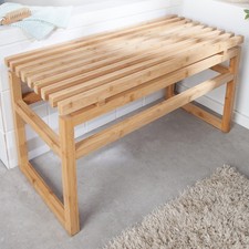 Massivholz Sitzbank LAGOON SPA