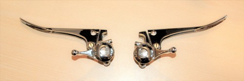 Handhebel chrom mit choke