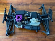 Rc 1:10 nitro Verbrenner Chassis mit Motor  Rc Verbrenner  Rc Bastler 