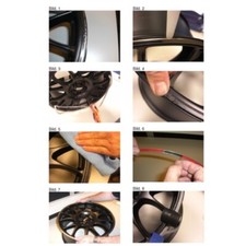 4x BBS Anfahrschutz Rot 19