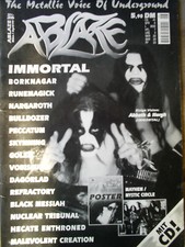 ABLAZE Nr.26 IMMORTAL BORKNAGAR NARGAROTH GOLEM BLACK MESSIAH BLACK METAL