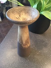 Silberdistel Kerzenständer Vase Zweigvase Leuchter 31 cm mit Label 70 er Jahre