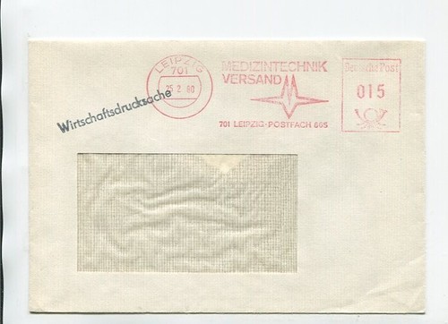 Ddr brief absenderfreistempel - brief,