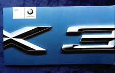 BMW X3 E83 Prospekt von 2.2003 Modell: 3.0i....der erste Prospekt der X3 Reihe