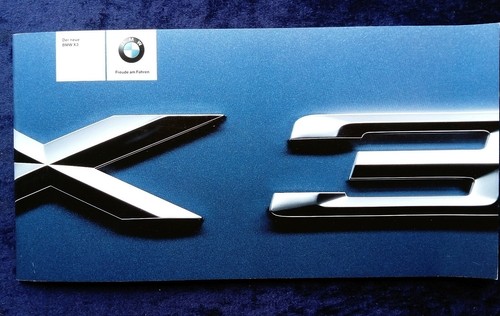 Bmw e83 prospekt von 2003 - x3,