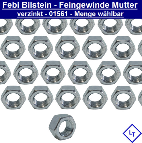 Mutter feingewinde m20x 5mm - mutter,