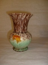 Keramik Laufglasur  Vase Art