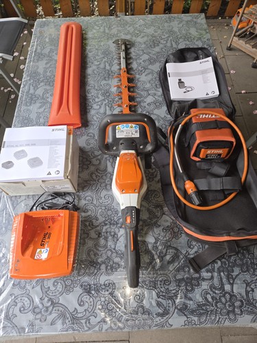 Set akku heckenschere stihl - akku,