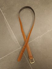 Herren Echt Leder Gürtel 3 cm Ledergürtel  105 cm  braun, sehr guter Zustand
