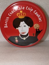 Danish Chocolate Chip Cookies Blechdose Rot