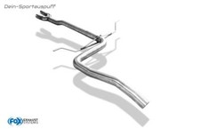 FOX Vorschalldämpfer-Soundrohr Audi A6 4B Typ C5 für Modelle mit Doppel-Kat