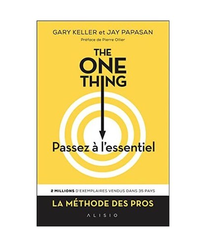 The one thing passez - the, thing: