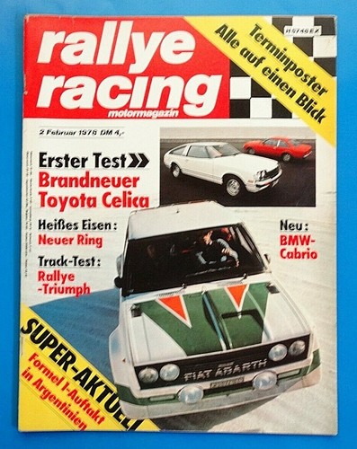 Zeitschrift rallye racing - rallye,