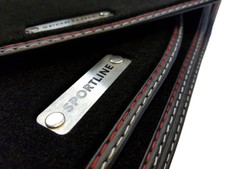 Velours sportline fußmatten - velours,