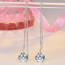 Ohrringe Durchzieher Rund