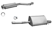 Auspuff Auspuffanlage für Mercedes CLK C 200 A209 1,8 Kompressor Coupe Cabriolet