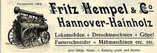 Fritz Hempel & Co. Hannover
