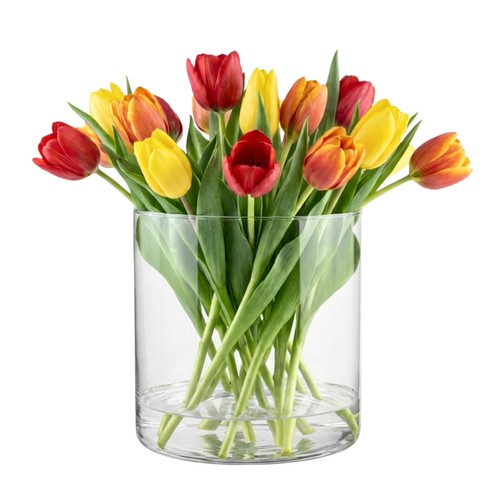 Glasvase zylinder blumenvase - glasvase,
