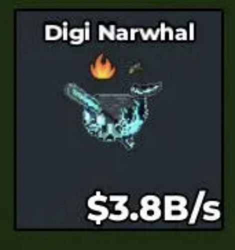 Steal brainrot digi - brainrot, narwhal