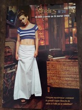 Alyssa Milano A4 Poster Phoebe Charmed Zauberhafte Hexen Rückseite aus Magazin