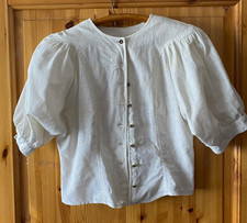 Altenburger Trachten  -  Dirndl Bluse Gr. 40 - rohweiß