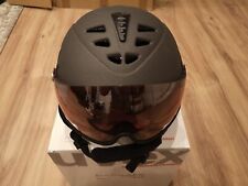 skihelm mit visier uvex