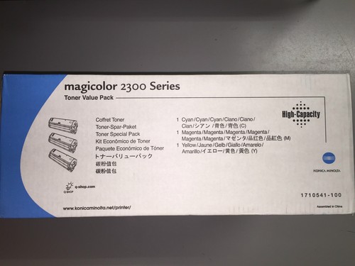 Konica minolta magicolor 2300 - konica,