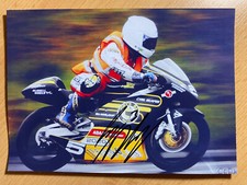 Gary Dunlop Autogramm handsigniert Motorrad Rennfahrer GB Moto 3 125 GP