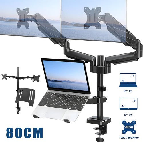 Doppel monitor halterung mit - monitor,