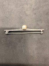 Stabbrosche 835 Silber mit