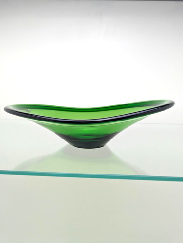 Grüne studioglas obstschale - grüne,