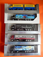 Herpa 1:87 HO LKW-Werbemodelle Mercedes  5 Modelle Konvolut in OVP