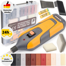 Reparaturset Holz Reparatur Wachs Holzoberflächen Parkett Kork Laminat Weiß Set