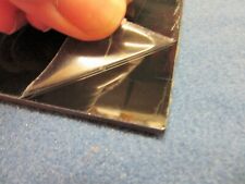 Alu-Verbundplatte 3mm Zuschnitt 434x130mm Deckschicht 0,3mm in Schwarz glänzend