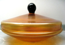 Glasdose mit Deckel  Art-Deko