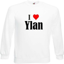 Sweatshirt Sweater I Love Ylan