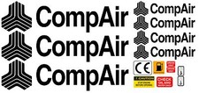 Compair kompressor aufkleber - compair,