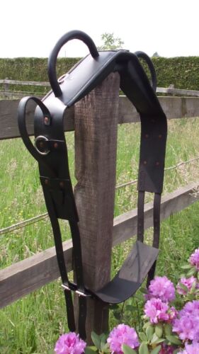 Leder voltigiergurt - leder,