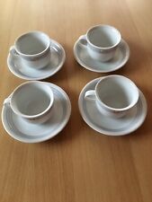 4 Espresso / Mokka Tassen mit Untertassen von Thomas Trend derby