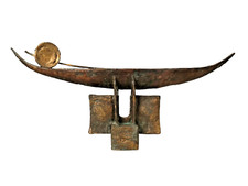 Abstrakte Bronze Plastik Boot