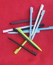 Nintendo DS classic (FAT) Stifte Stift Stylus Touchpen / SCHWARZ WEISS GRÜN