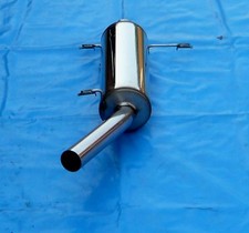 Endschalldämpfer VW Golf 1 Cabrio Edelstahl Sportauspuff bis 93 E Nummer 1x60