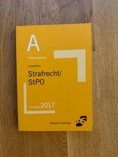 Aufbauschemata Strafrecht StPO