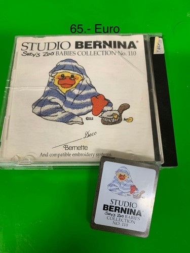 Stickkarte suzys zoo - stickkarte, bernina