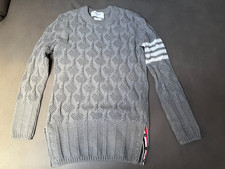 Thom Browne Strickpullover 4-Bar - Grau - Gr. 1 - Wie Neu mit Defekt!!