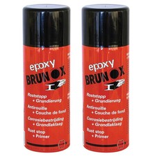 2er Sparpack 400ml Brunox Epoxy Rostumwandler Rostschutz Grundierung Anti Rost