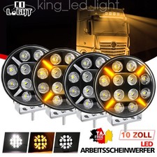 4 x LED 9 Zoll