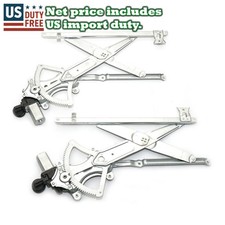 Door window regulator - door, w/