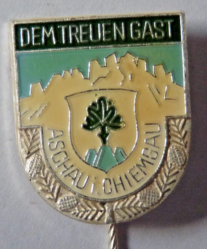 Andenken abzeichen aschau - aschau, i